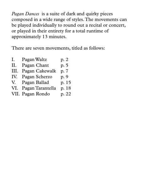 Pagan Dances For Saxophone Quartet Page 2