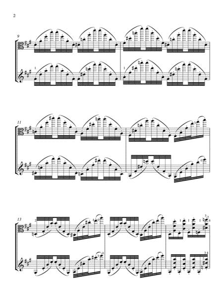 Paganini Caprice 1 For Viola And Violin Page 2