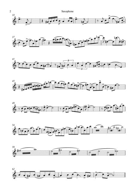 Palavras De Eugenio Suite 2 For Saxophone Solo Page 2