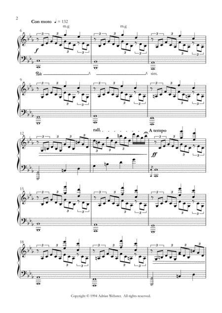 Paris Crusaderbeach Epic Dramatic Piano Solo Page 2