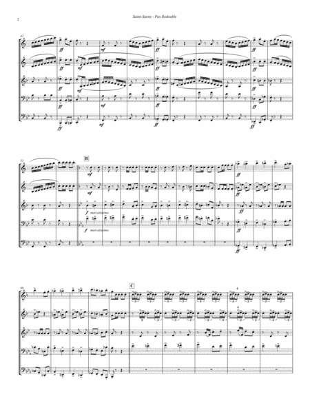 Pas Redouble Military Quickstep March For Brass Quintet Page 2