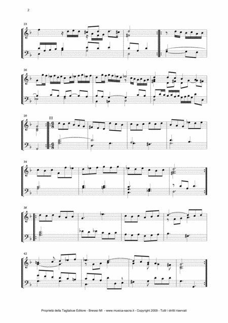 Pasquini Variazioni For Piano Organ Page 2