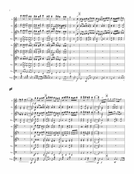 Passameze From Terpsichore Dances 1612 Page 2