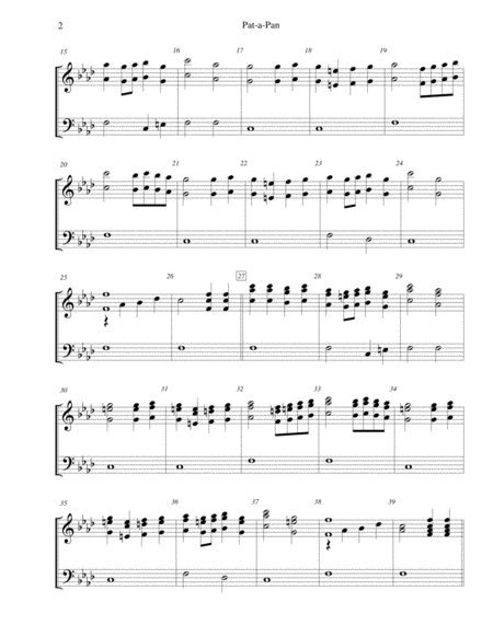 Pat A Pan For 3 Octave Handbell Choir Page 2