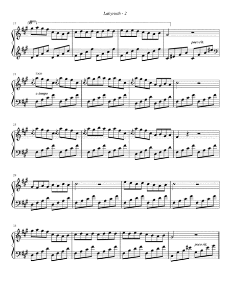 Pathetique Sonata Adagio Cantabile For Recorder Duet Page 2