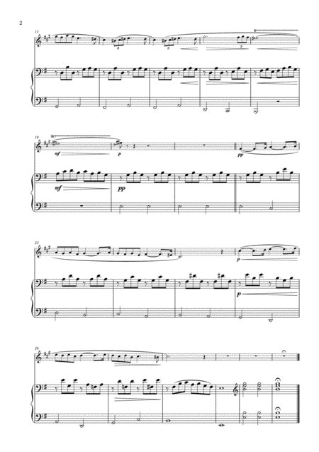 Pavane Op 50 For Trumpet In B Flat And Piano Page 2