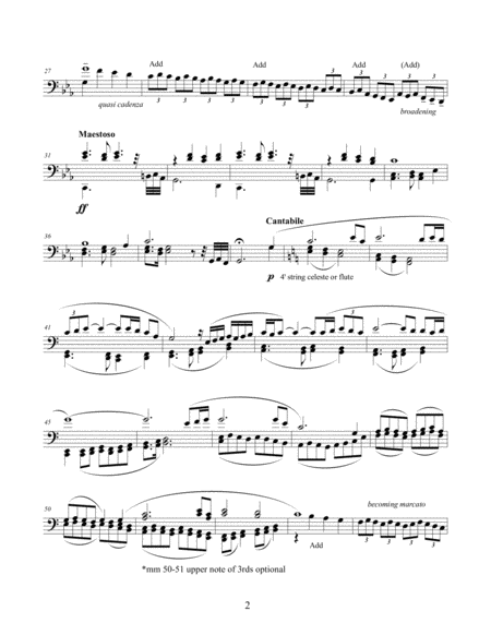 Pedal Fantasia On Amazing Grace Page 2