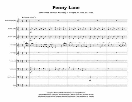 Penny Lane For Brass Ensemble Page 2