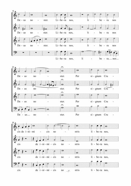 Per Signum Crucis F Durante For Satb Choir Page 2