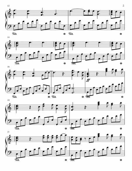 Perfect Easy Piano C Major Page 2