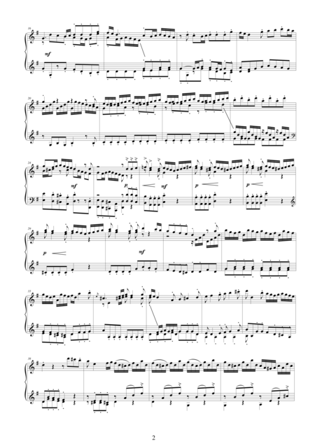 Pergolesi Gb Flute Concerto In G Piano Version 1 Allegro Spiritoso Page 2