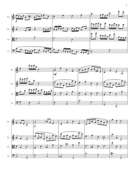 Periwinkle String Quartet Page 2