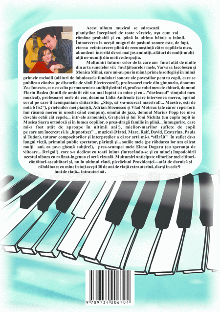 Piano Album Volume 1 15 Pieces For Piano Solo Edition I 2012 Romanian Language Edition Page 2