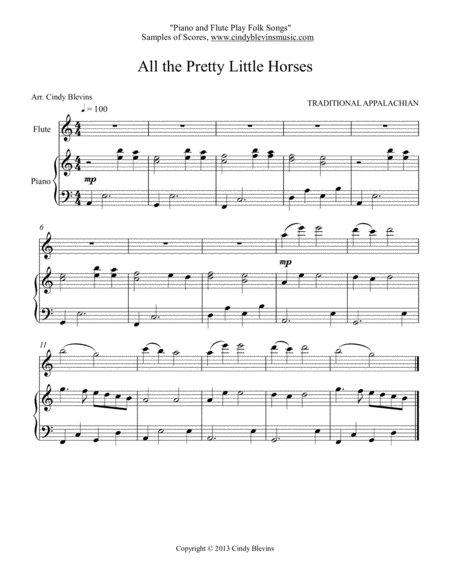 Piano And Flute Play Folk Songs Page 2