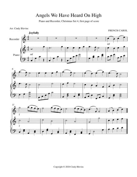 Piano And Recorder Christmas Set 4 Page 2