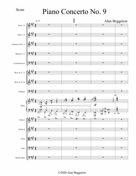 Piano Concerto No 9 Score Only Page 2