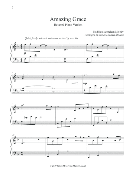 Piano Divine Inspiring Hymns And Sacred Songs Page 2