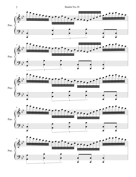 Piano Ilusion No 10 Page 2