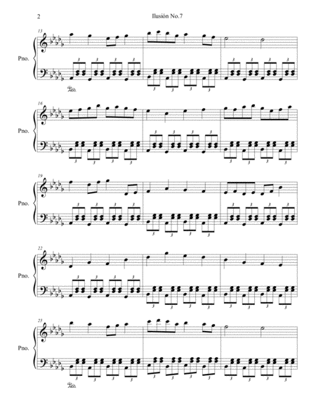 Piano Ilusion No 7 Page 2