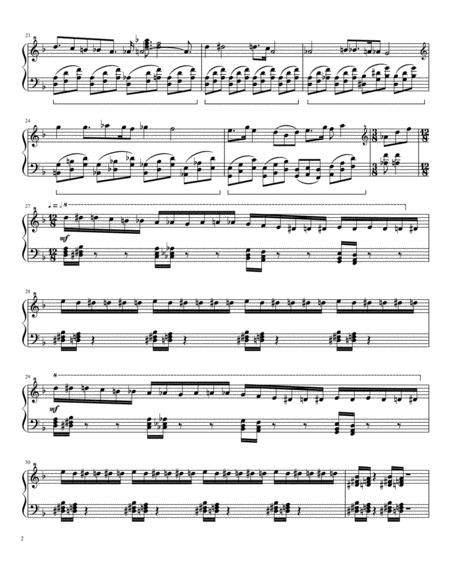 Piano Solo No 2 In D Minor Page 2