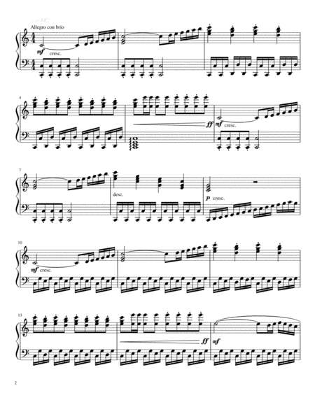 Piano Sonata In C Major Page 2