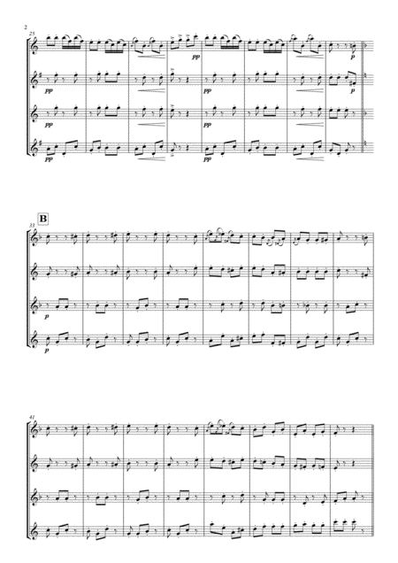 Pizzicato Polka Arranged For Saxophone Quartet Page 2