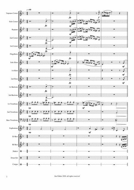 Plaisir D Amour For Brass Band Page 2