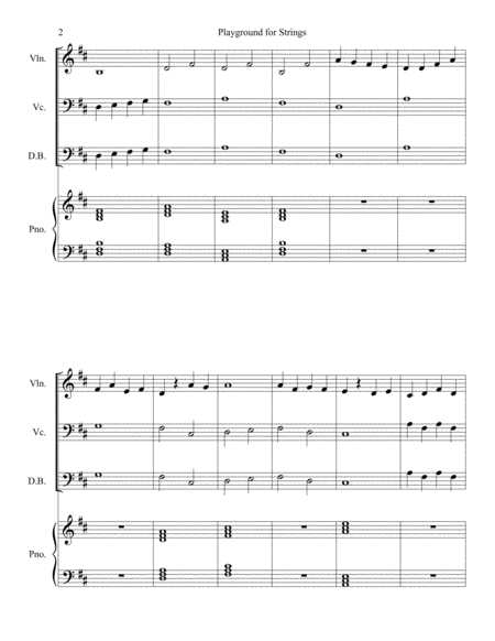 Playground For Strings Page 2