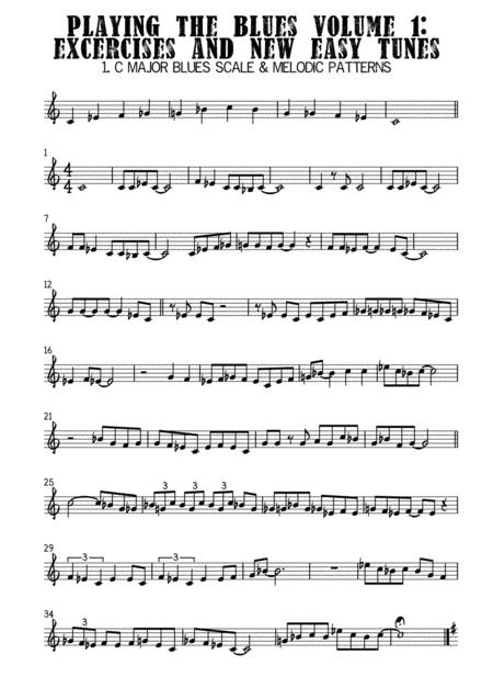 Playing The Blues Volume 1 For Concert Pitch Treble Clef Instruments Page 2