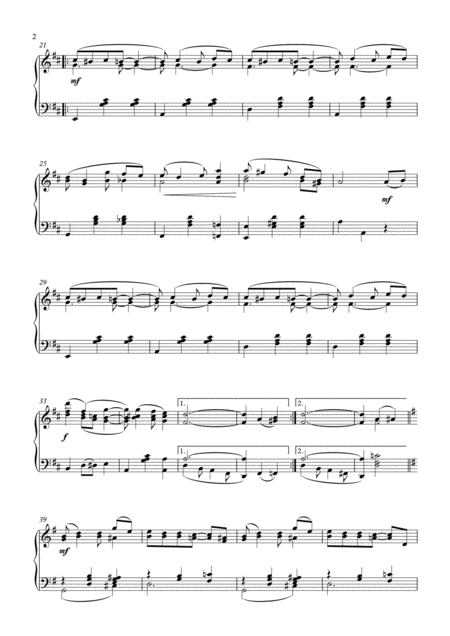 Pleasant Moments Ragtime Waltz Page 2