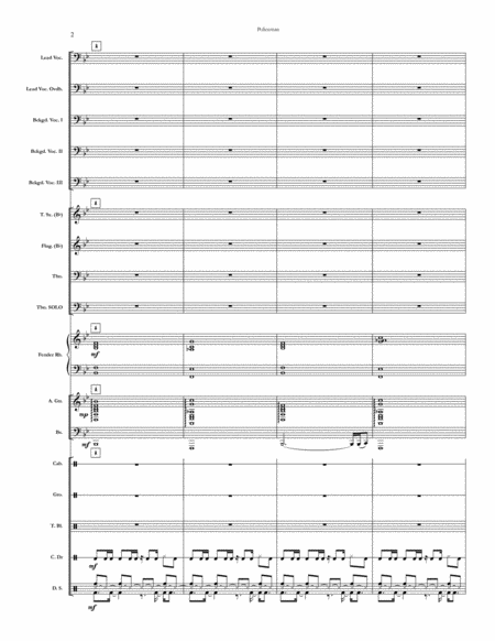 Policeman Chicago Full Score Set Of Parts Page 2