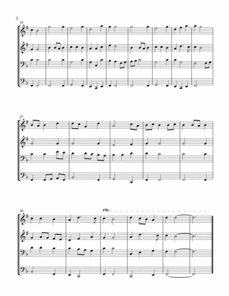 Polish Lullaby Brass Quartet Page 2