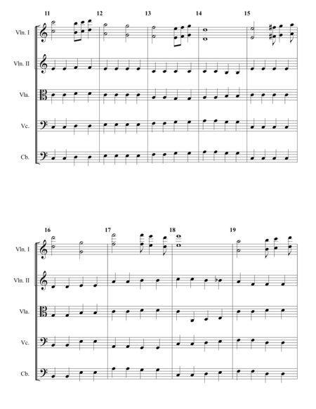 Pomp And Circumstance String Orchestra Parts Optional Use With Band Arrangement In C Page 2