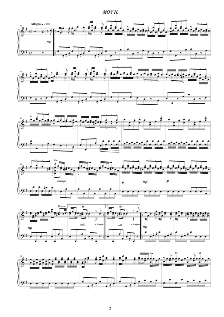 Porpora Na Simphony No1 In G Complete Piano Version Page 2