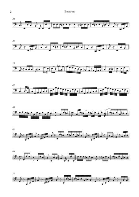 Pour Elise Fr Elise For Bassoon Page 2