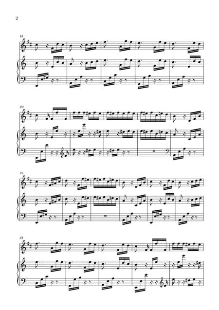 Pour Elise Fr Elise For Clarinet And Piano Page 2