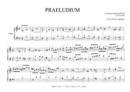 Praeludium In C Major J C H Rinck For Org 2 Staff Page 2