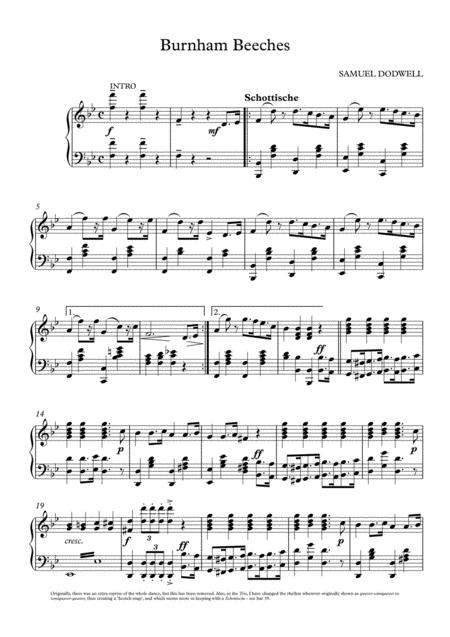 Prb Novelty Piano Series Burnham Beeches Schottische Dodwell Page 2