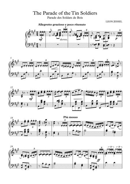 Prb Novelty Piano Series The Parade Of The Tin Soldiers Jessel Page 2