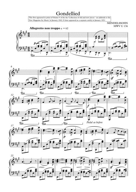 Prb Piano Series Gondola Song Mendelssohn Page 2