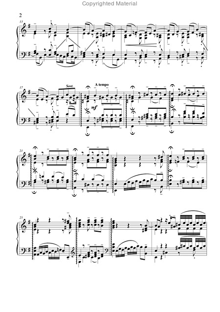 Prelude And Fugue In E Minor For Piano Bwv533 Page 2