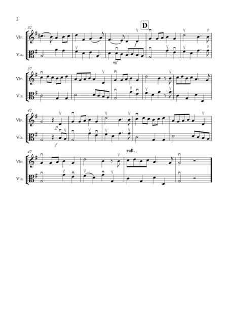 Prelude From Te Deum For Violin And Viola Page 2