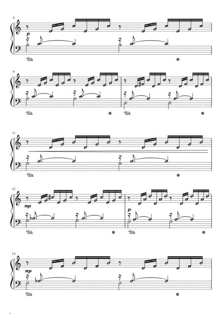 Prelude In C Major Prelude Fugue Js Bach With Note Names Page 2