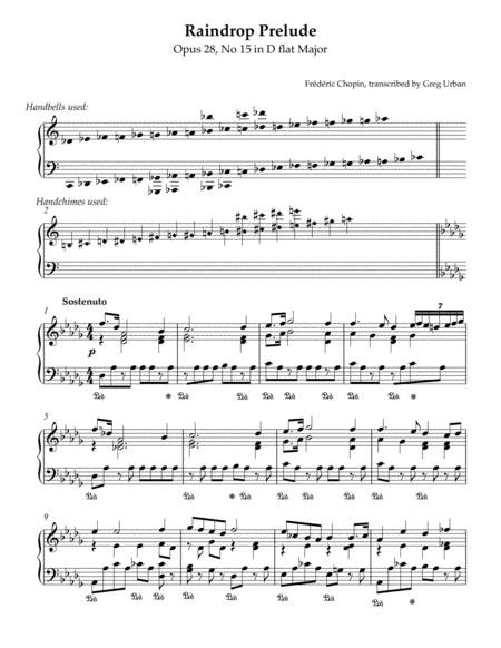 Prelude In D Flat Major Op 28 No 15 Raindrop Prelude Chopin Page 2