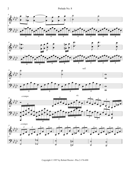 Prelude No 8 For Piano Page 2