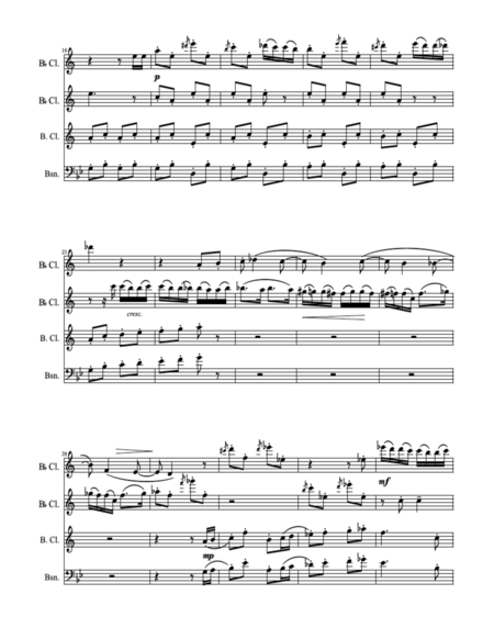 Prelude No 8 For Woodwind Trio Page 2