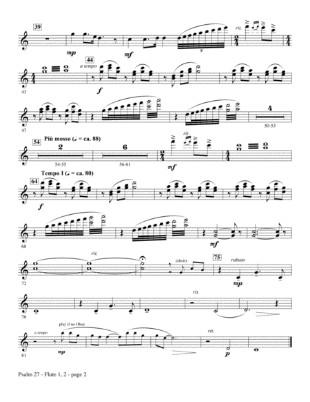 Psalm 27 Flute 1 2 Page 2