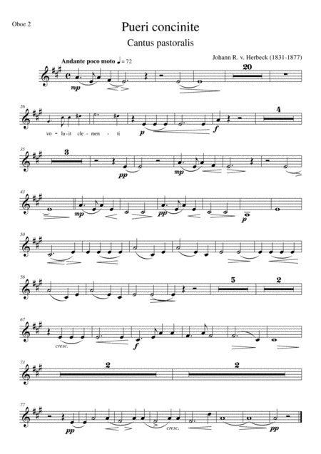 Pueri Concinite Set Of Parts Page 2