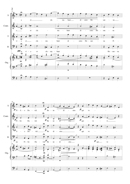 Pueri Hebraeorum Vhoir Satb And Organ Page 2