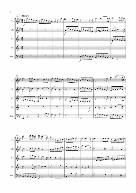 Purcell The Gordion Knot Untied Suite No 1 Wind Quintet Page 2